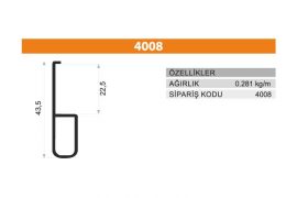 Frame Cover Profiles 4008