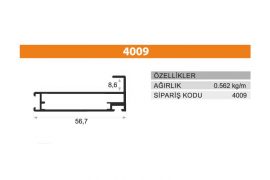 Frame Cover Profiles 4009