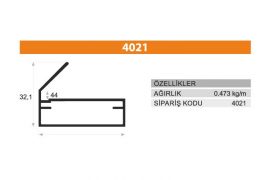Frame Cover Profiles 4021